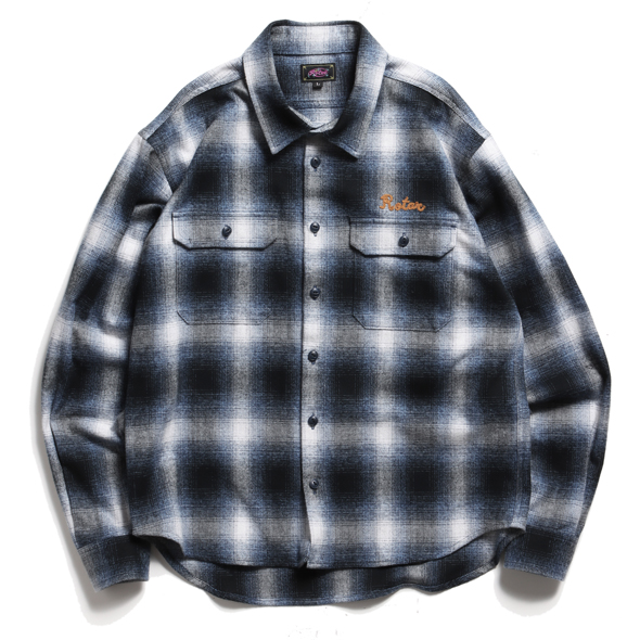 Melange Check Work Shirt