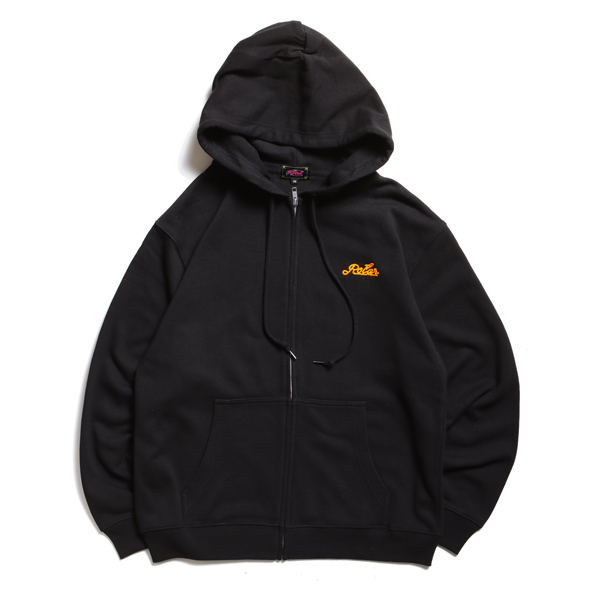 Chain logo pile ZIP PARKA