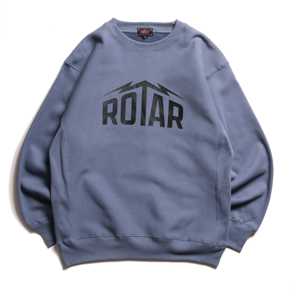 ROTAR(ローター)】ROLL AGAIN Sweat スウェット(rt2617201) | CAMBIO カンビオ [ローター] RoLLer Disco SWEAT rt2317203 M ネイビー