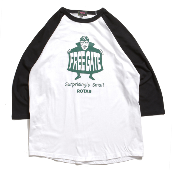 FREE GATE raglan 7s Tee