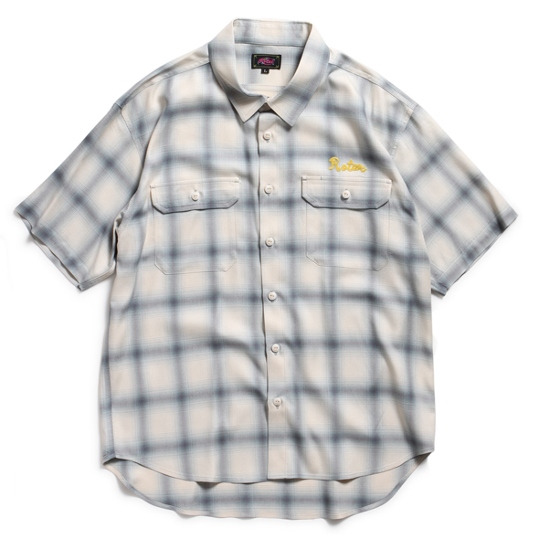 【先行販売●6月上旬入荷予定】Rayon Ombre Work Shirt