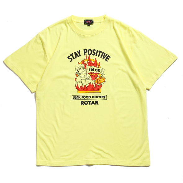 【先行販売●5月中旬入荷予定】STAY POSITIVE Tee