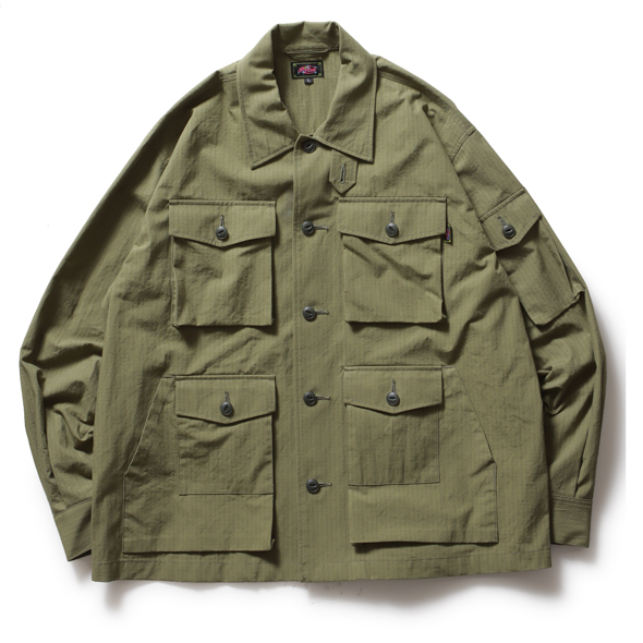 【先行販売●10月中旬入荷予定】Fade Rip Stop Shirt Jacket