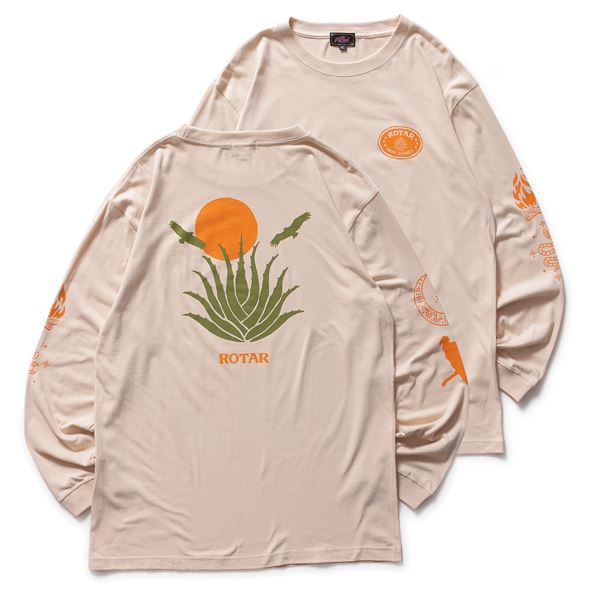 【先行販売●9月中旬入荷予定】Petroglyph Motif  LS Tee