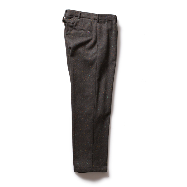 【先行予約●12月中旬入荷予定】Nep blend Wool Two tuck Trousers