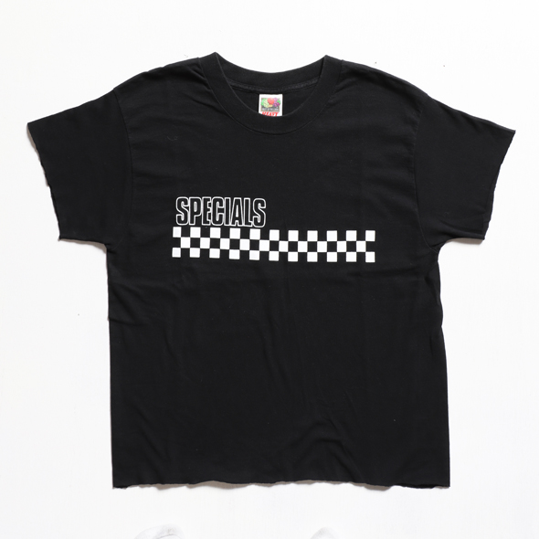 Used | The SPECIALS　Tee ブラック カットオフ【メール便可】