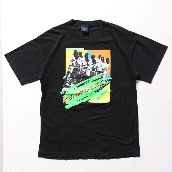 Used | AMOCO RENEGADES Tee ブラック【メール便可】