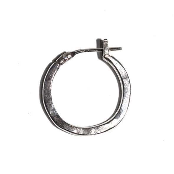 VIVIFY (ビビファイ)  Hammered Hoop Pierce (L)【メール便可】