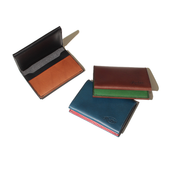 Bicolor card case