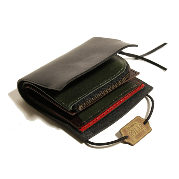 【9/18再入荷】【Ollie11月号掲載】Leather band wallet