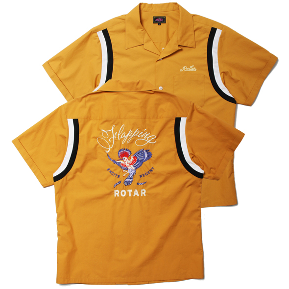 Flapping Bird Bowling shirt | ROTAR | ローター