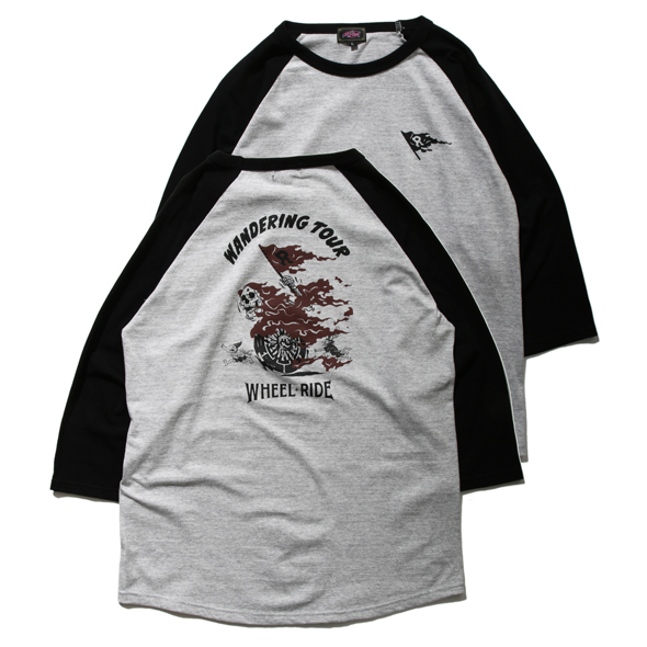 WHEEL RIDE Raglan Tee