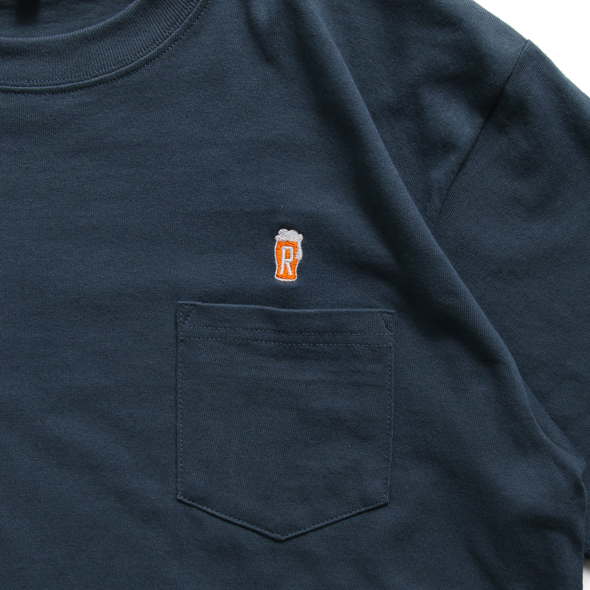 Drunk 1p pocket Tee【メール便可】