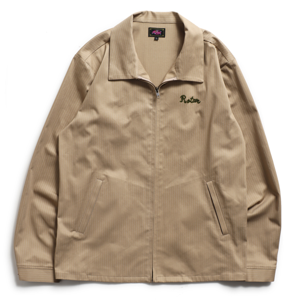 Work Striped Swing Top