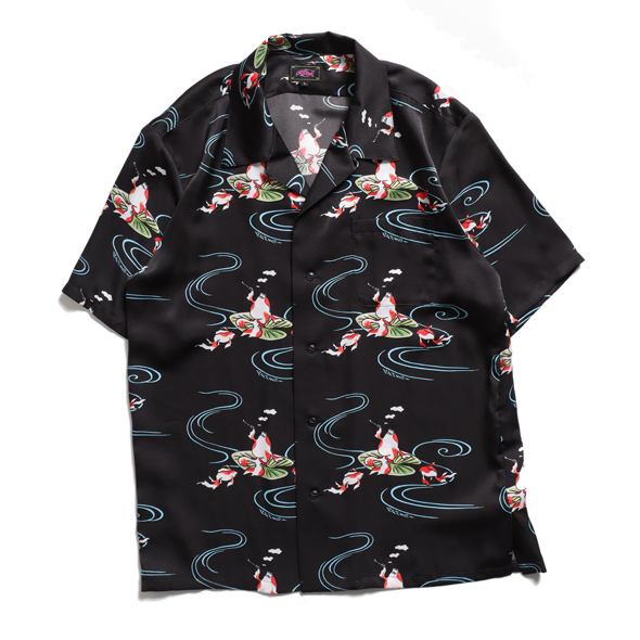 ALOHAS S10074001 関税送料込 Goldfish Textile Aloha Shirt | ROTAR | ローター