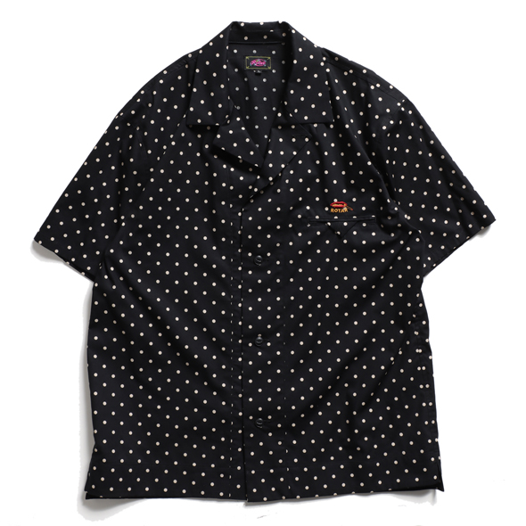 【30%OFF】Dot cloth Open Collar Shirt