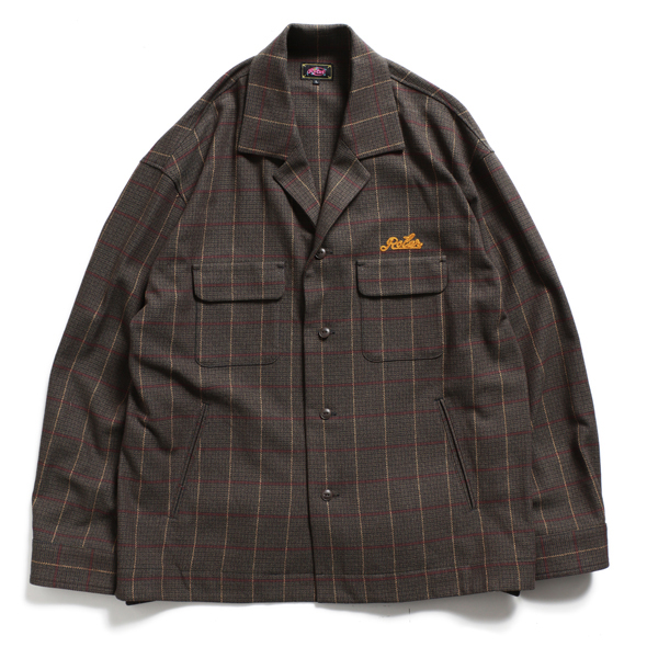 Cotton Tweed Check CPO  Jacket
