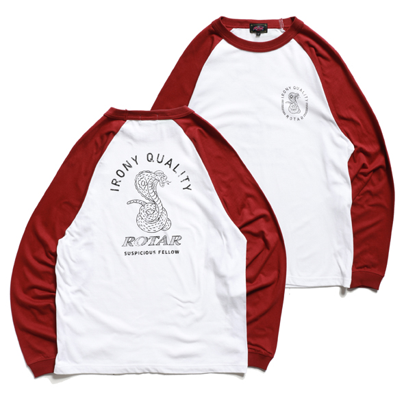 IQ SNAKE raglan LS Tee