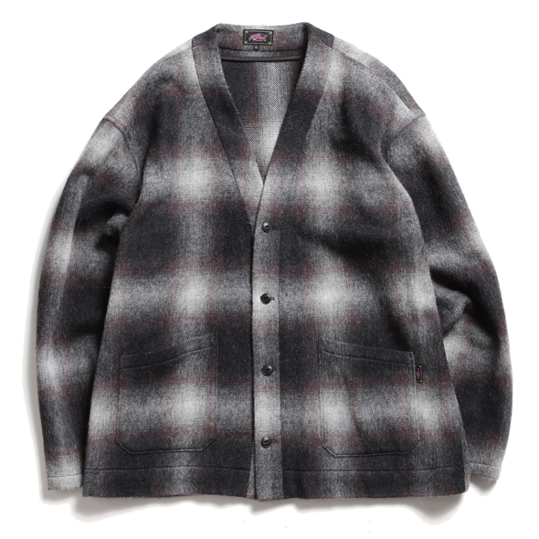 Shaggy Ombre Cardigan