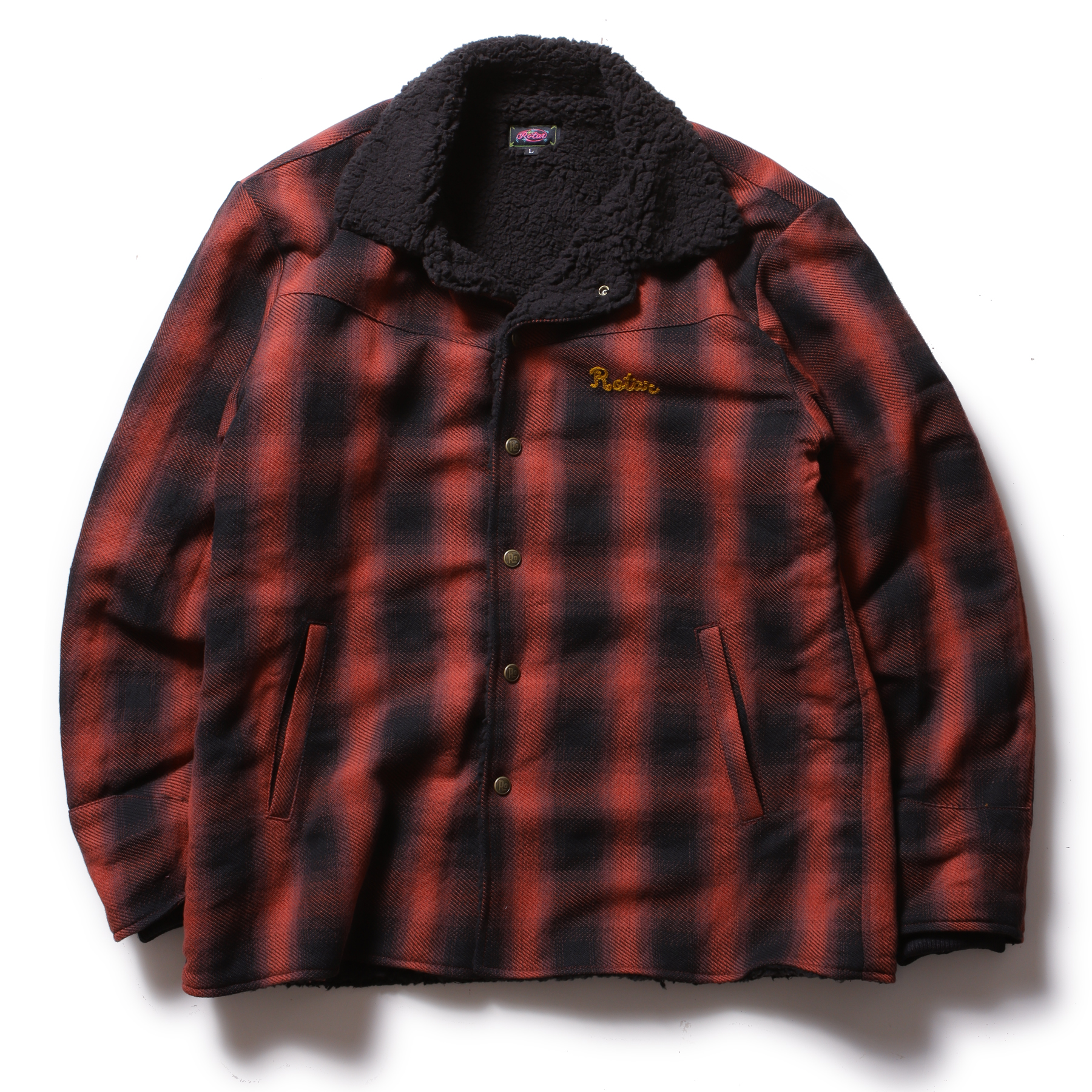 【先行予約●12月中旬入荷予定】Ombre Check Lunch Jacket