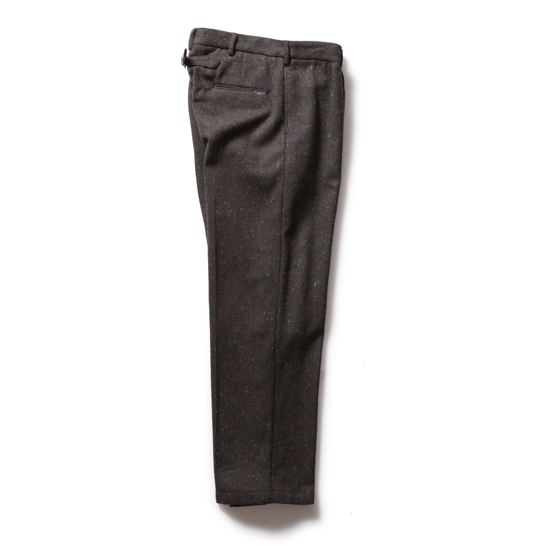 【先行予約●12月中旬入荷予定】Nep blend Wool Two tuck Trousers