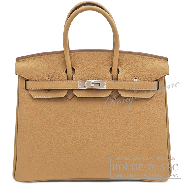 エルメス　バーキン25　ビスキュイ　トゴ　シルバー金具　【新品】   HERMES Birkin25 Biscuit Togo Silver Buckle 【NEW】
