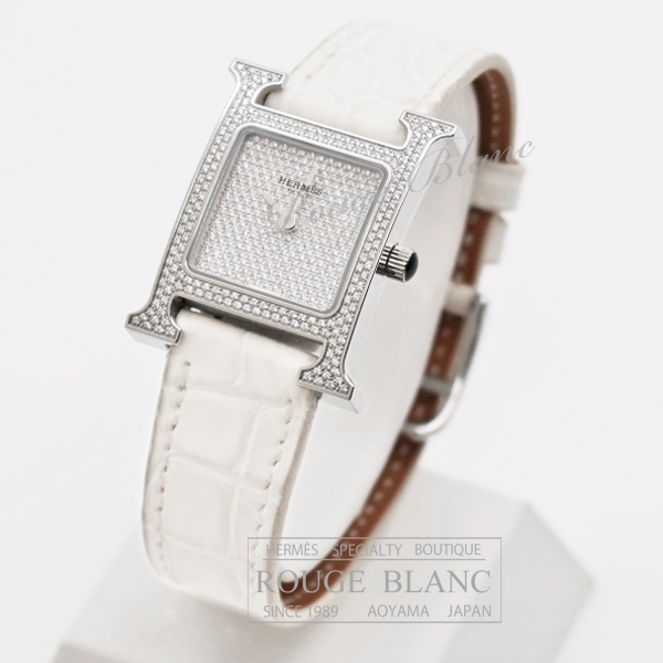 入手困難】エルメス グリザード レディースウォッチ腕時計 Hモチーフ  