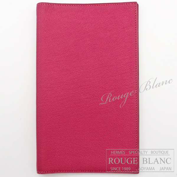 エルメス アジェンダヴィジョン 手帳ケース フランボワーズ シェーヴル  