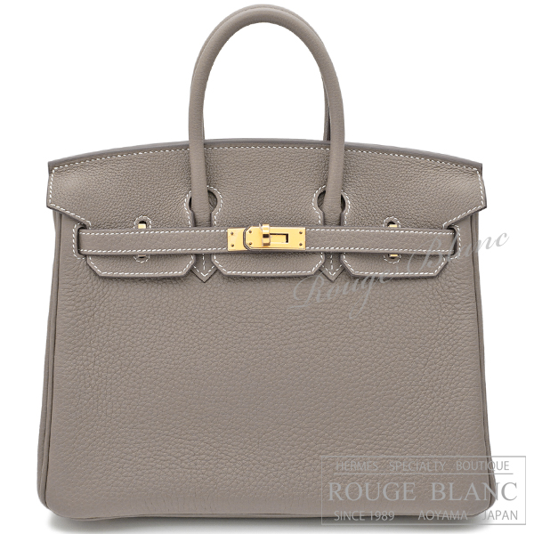 エルメス　バーキン25　エトゥープ　トゴ　ゴールド金具 【新品】　HERMES Birkin25 Etoupe Togo Gold Buckle 【NEW】