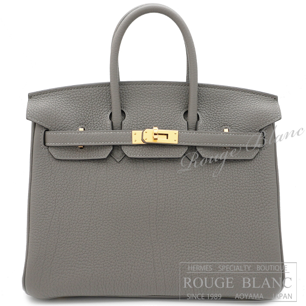 エルメス　バーキン25　グリメイヤー　トゴ　ゴールド金具　【新品】   HERMES Birkin25 Gris meyer Togo Gold Buckle 【NEW】
