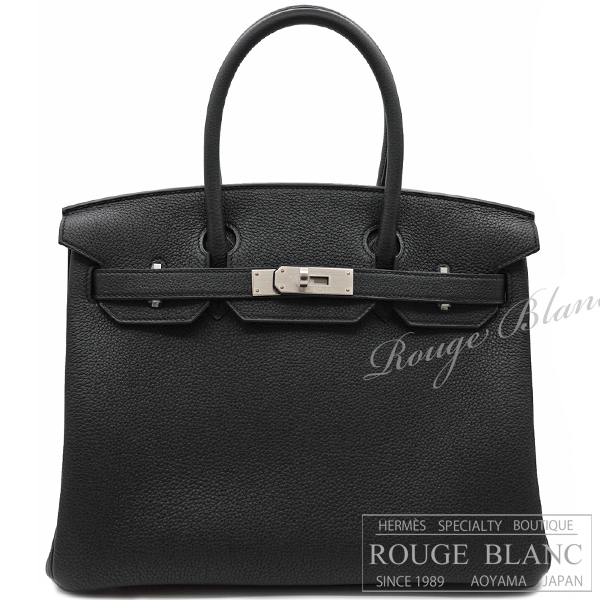エルメス　バーキン30　黒　ブラック　トゴ　マットシルバー金具 【新品】 HERMES Birkin30 Black Togo Mat Silver Buckle【NEW】