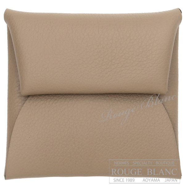 エルメス　バスティア　コインケース　ベージュマルファ　ヴォーエバーカラー【新品】 HERMES Bastia Coincase Beige marfa Veau Evercolor【NEW】