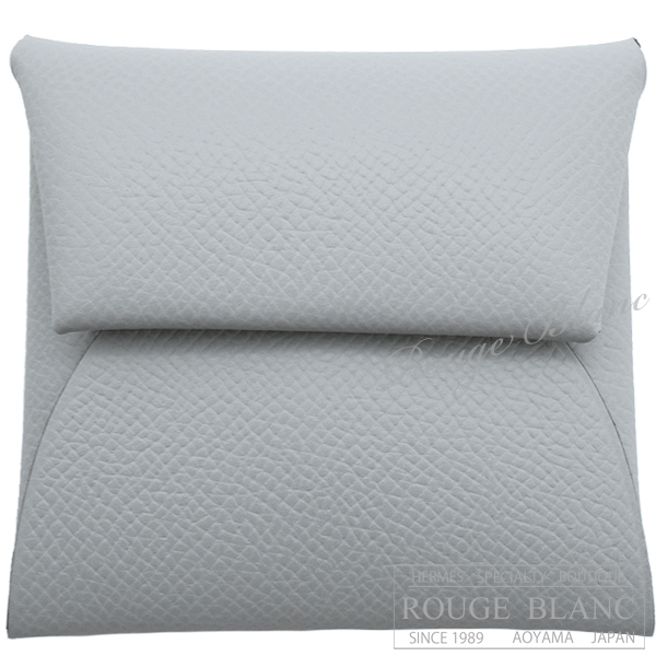 エルメス バスティア コインケース ブルーグラシエ エプソン