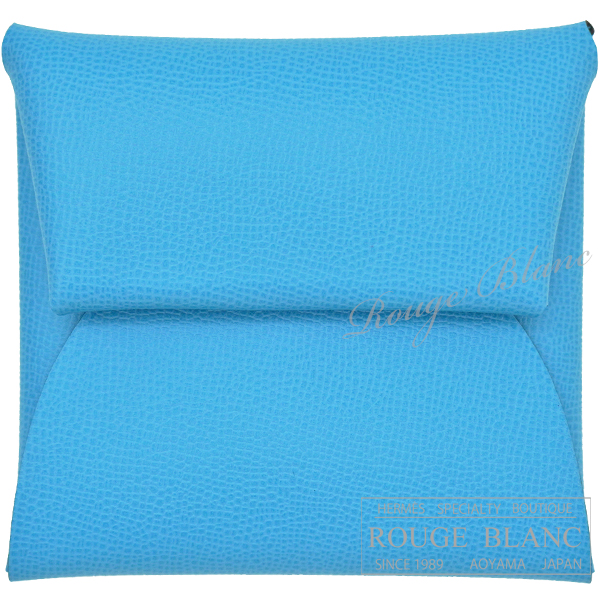 エルメス　バスティア　コインケース　ブルードノール　ヴォーマダム　【新品】 HERMES Bastia Coin case Bleu du nord Veau Madame 【NEW】