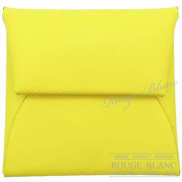 エルメス　バスティア　コインケース　ライム　エプソン【新品】 HERMES Bastia Coincase Lime Epsom 【NEW】