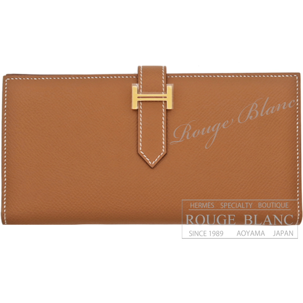 エルメス　ベアンスフレ　ゴールド　エプソン　ゴールド金具　【新品】