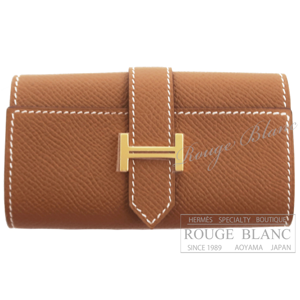 エルメス ベアンキーケース 4連 ゴールド エプソン ゴールド金具  