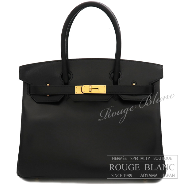 エルメス　バーキン30　黒　ブラック　BOXカーフ　ゴールド金具　【新品】 　HERMES Birkin30 Black Veau Box Gold Buckle　【NEW】