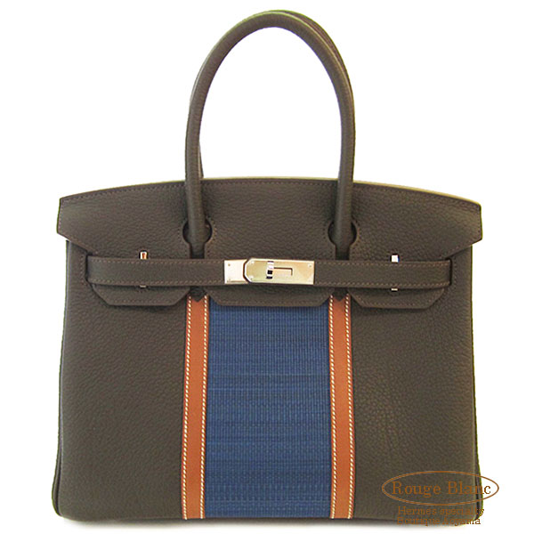 エルメス　バーキンクラブ30　カーキ　S金具 【新品】 HERMES BirkinClub30 Khaki  Silver Buckle 【NEW】