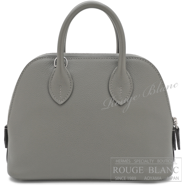 エルメス　ボリード1923　ミニ　グリメイヤー　ヴォーエバーカラー　シルバー金具  【中古】