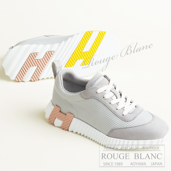 エルメス スニーカー ”バウンシング” グレー #36 1/2 【新品】 HERMES  
