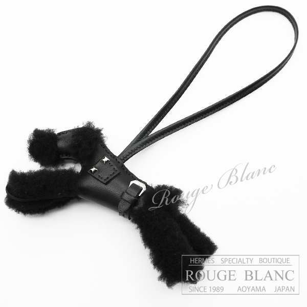 エルメス　バディパンク　黒　ブラック　バッグチャーム 【新品】 HERMES Bady punk Black Bag charm【NEW】