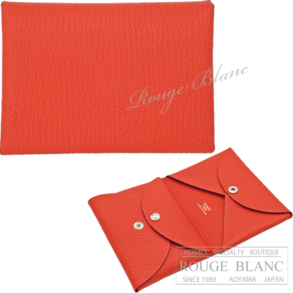 エルメス カルヴィ デュオ カードケース 名刺入れ コインケース  