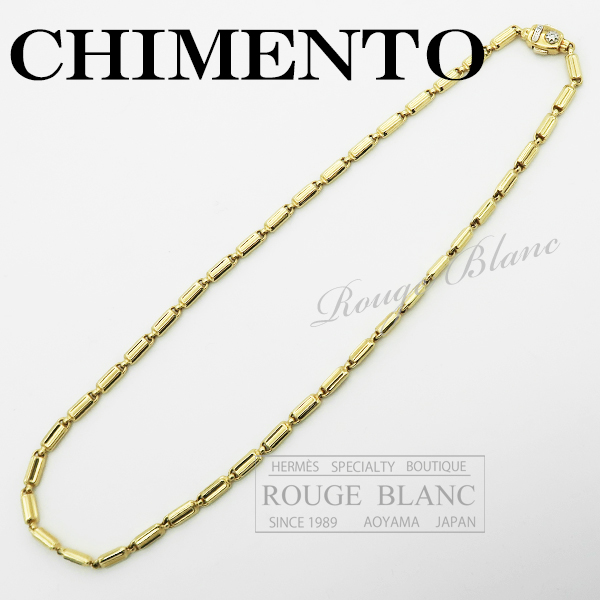 キメント ネックレス ダイヤ 750 YG 【中古】 CHIMENTO Necklace 