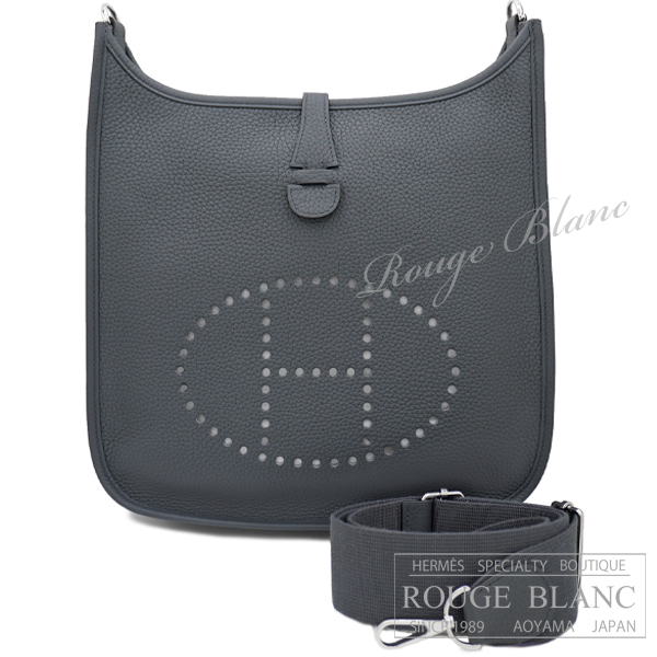 エルメス　エヴリン3　PM/29　グリミスティ　トリヨンクレマンス　シルバー金具　【新品】 Hermes Evelyne3 PM/29 Gris misty Taurillon Clemence Buckle Silver 【NEW】