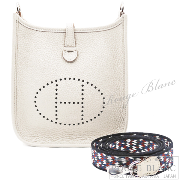 エルメス　エヴリン　TPM/16　アマゾン　ジグザグ　ベトン　トリヨンクレマンス　シルバー金具 【新品】HERMES  Evelyne TPM/16 Amazon Zigzag Beton Taurillon Clemence Silver Buckle 【NEW】