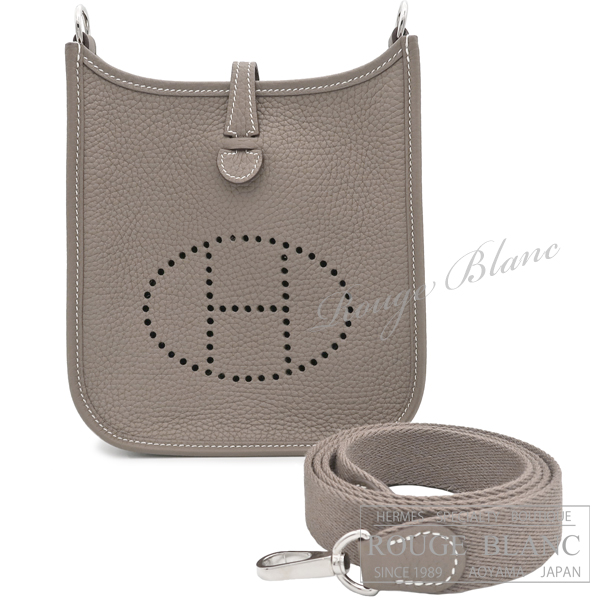 エルメス　エヴリン　TPM/16　アマゾン　エトゥープ　トリヨンクレマンス　シルバー金具　【新品】　HERMES  Evelyne TPM/16 Amazon  Etoupe Taurillon Clemence Silver Buckle 【NEW】