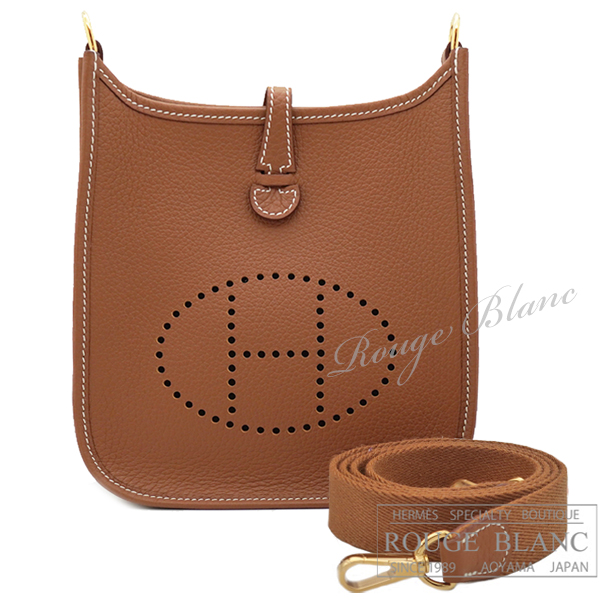 エルメス　エヴリン　TPM/16　アマゾン　ゴールド　トリヨンクレマンス　ゴールド金具　【新品】　HERMES  Evelyne TPM/16 Amazon Gold Taurillon Clemence Gold Buckle 【NEW】
