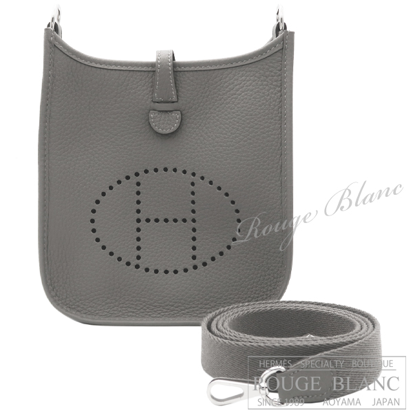 エルメス　エヴリン　TPM/16　アマゾン　グリメイヤー　トリヨンクレマンス　シルバー金具 【新品】HERMES  Evelyne TPM/16 Amazon Gris meyer  Taurillon Clemence Silver Buckle【NEW】