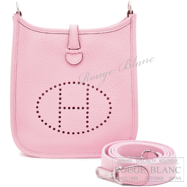 エルメス エヴリンミニ Evelyne16 TPM ローズサクラ/S金具 エルメス エヴリンミニ Evelyne16 TPM ローズサクラ/S金具